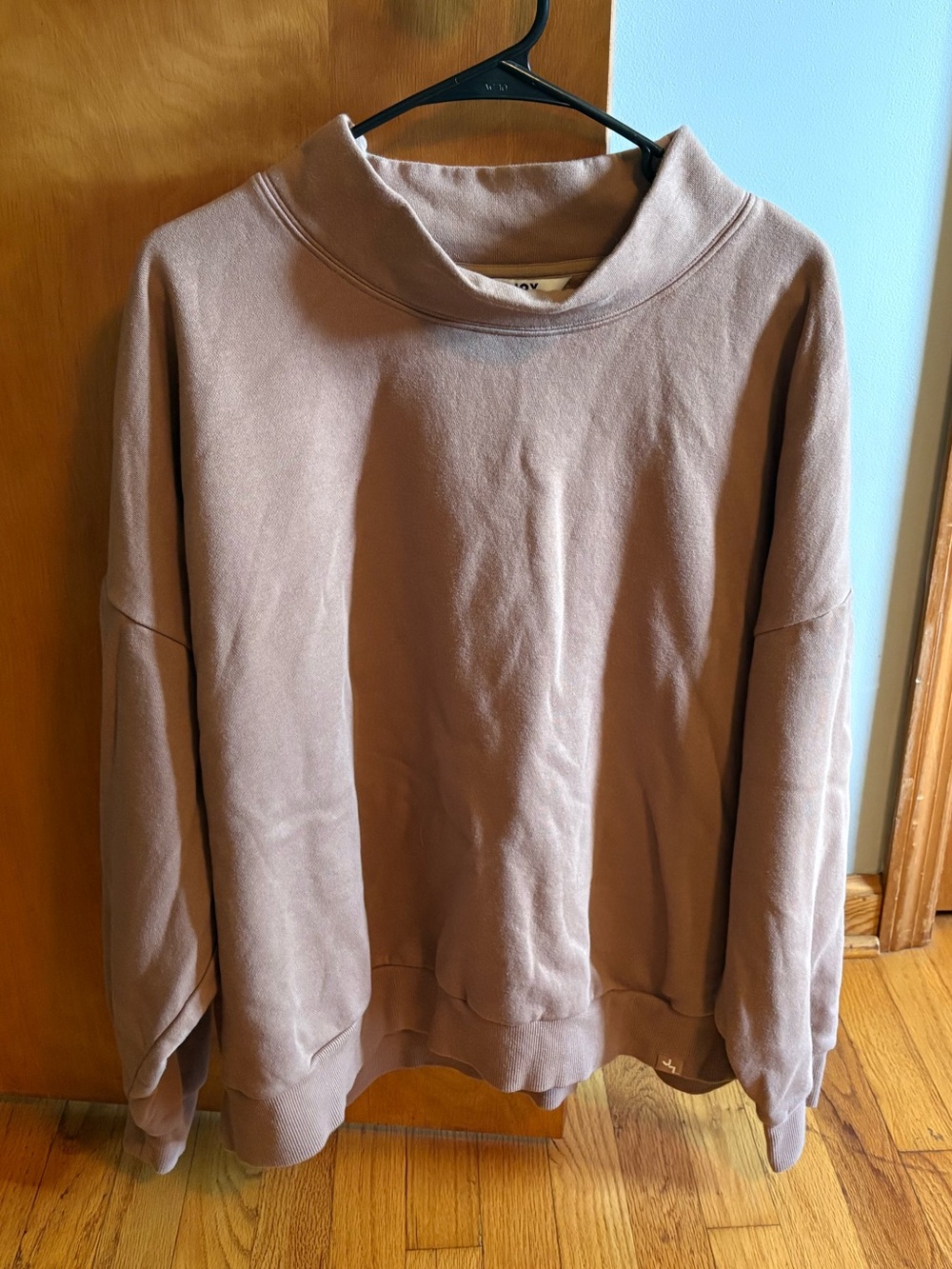 JoyLab Women’s Turtleneck/Mock-neck Sweatshirt - Brown